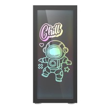 Darkflash DK210 Graffiti computer case (black) Darkflash DK210 Graffiti computer case (black)
