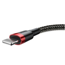 Baseus Cafule USB Lightning Cable 1,5A 2m (Black+Red) Baseus Cafule USB Lightning Cable 1,5A 2m (Black+Red)