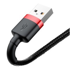 Baseus Cafule USB Lightning Cable 1,5A 2m (Black+Red) Baseus Cafule USB Lightning Cable 1,5A 2m (Black+Red)
