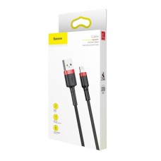 Baseus Cafule USB Lightning Cable 1,5A 2m (Black+Red) Baseus Cafule USB Lightning Cable 1,5A 2m (Black+Red)