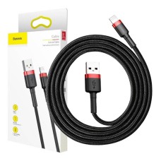 Baseus Cafule USB Lightning Cable 1,5A 2m (Black+Red) Baseus Cafule USB Lightning Cable 1,5A 2m (Black+Red)