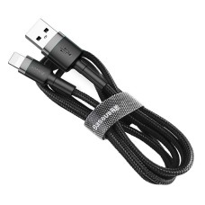 Baseus Cafule USB Lightning Cable 1,5A 2m (Gray+Black) Baseus Cafule USB Lightning Cable 1,5A 2m (Gray+Black)