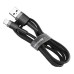 Baseus Cafule USB Lightning Cable 1,5A 2m (Gray+Black)