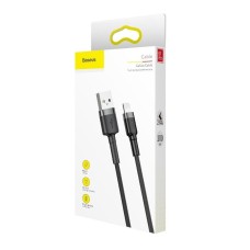 Baseus Cafule USB Lightning Cable 1,5A 2m (Gray+Black) Baseus Cafule USB Lightning Cable 1,5A 2m (Gray+Black)