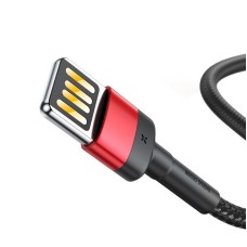 Baseus Cafule Double-sided USB Lightning Cable 2,4A 1m (Black+Red) Baseus Cafule Double-sided USB Lightning Cable 2,4A 1m (Black+Red)