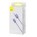 Baseus Crystal Shine cable USB to USB-C, 5A, 1.2m (purple)
