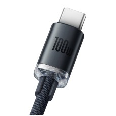 Baseus Crystal Shine cable USB to USB-C, 100W, 2m (black)