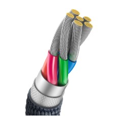 Baseus Crystal Shine cable USB to USB-C, 100W, 2m (black)
