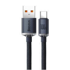 Baseus Crystal Shine cable USB to USB-C, 100W, 2m (black)