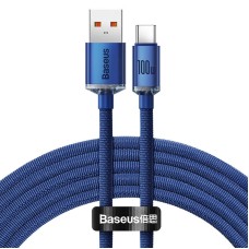 Baseus Crystal Shine cable USB to USB-C, 100W, 2m (blue) Baseus Crystal Shine cable USB to USB-C, 100W, 2m (blue)