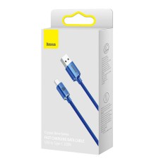 Baseus Crystal Shine cable USB to USB-C, 100W, 2m (blue) Baseus Crystal Shine cable USB to USB-C, 100W, 2m (blue)