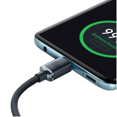 Baseus Crystal Shine cable USB-C to USB-C, 100W, 1.2m (black) Baseus Crystal Shine cable USB-C to USB-C, 100W, 1.2m (black)