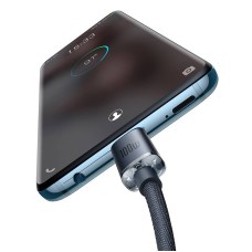 Baseus Crystal Shine cable USB-C to USB-C, 100W, 1.2m (black) Baseus Crystal Shine cable USB-C to USB-C, 100W, 1.2m (black)