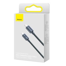 Baseus Crystal Shine cable USB-C to USB-C, 100W, 1.2m (black) Baseus Crystal Shine cable USB-C to USB-C, 100W, 1.2m (black)