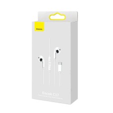 Baseus Encok C17 Earphones (white) Baseus Encok C17 Earphones (white)