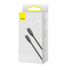 Baseus Jelly cable USB-C to Lightning, 20W, 1,2m (black) Baseus Jelly cable USB-C to Lightning, 20W, 1,2m (black)