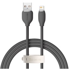 Baseus Jelly cable USB to Lightning, 2,4A, 1,2m (black)