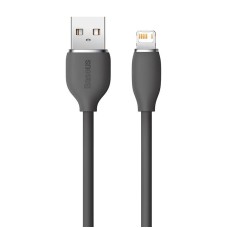 Baseus Jelly cable USB to Lightning, 2,4A, 1,2m (black)