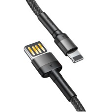 Baseus Cafule Double-sided USB Lightning Cable 1.5A 2m (Gray+Black) Baseus Cafule Double-sided USB Lightning Cable 1.5A 2m (Gray+Black)