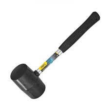 Rubber Hammer Deli Tools EDL5616, 0.5kg (black) Rubber Hammer Deli Tools EDL5616, 0.5kg (black)