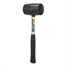 Rubber Hammer Deli Tools EDL5616, 0.5kg (black) Rubber Hammer Deli Tools EDL5616, 0.5kg (black)