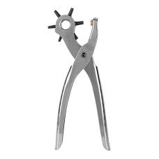 Leather Hole Punch 9" Deli Tools EDL1919C (silver) Leather Hole Punch 9" Deli Tools EDL1919C (silver)