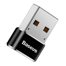 Baseus USB-C to USB-A adapter 3A (Black)