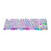 Mechanical gaming keyboard Motospeed K87S RGB (white)