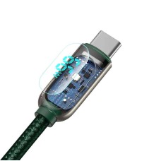Baseus Display Cable USB to Type-C, 66W, 1m (green) Baseus Display Cable USB to Type-C, 66W, 1m (green)