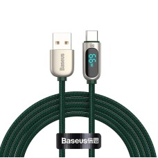 Baseus Display Cable USB to Type-C, 66W, 1m (green) Baseus Display Cable USB to Type-C, 66W, 1m (green)