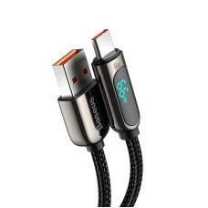 Baseus Display Cable USB to Type-C, 66W, 1m (black) Baseus Display Cable USB to Type-C, 66W, 1m (black)