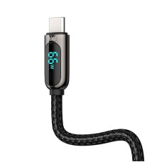 Baseus Display Cable USB to Type-C, 66W, 1m (black) Baseus Display Cable USB to Type-C, 66W, 1m (black)