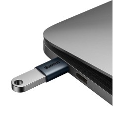 Baseus Ingenuity USB-C to USB-A adapter OTG (blue) Baseus Ingenuity USB-C to USB-A adapter OTG (blue)