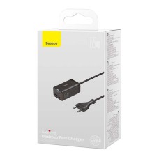 Quick Charger Baseus GaN3 Pro, 2x USB-C, 2x USB, 65W (black) Quick Charger Baseus GaN3 Pro, 2x USB-C, 2x USB, 65W (black)