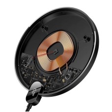 Inductive wireless charger Baseus Digital LED 15W (black) Inductive wireless charger Baseus Digital LED 15W (black)