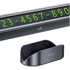 Baseus Square Bar Temporary Parking Number Plate (Black) Baseus Square Bar Temporary Parking Number Plate (Black)