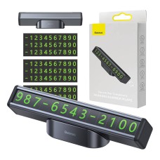 Baseus Square Bar Temporary Parking Number Plate (Black) Baseus Square Bar Temporary Parking Number Plate (Black)