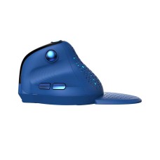 Bezprzewodowa mysz pionowa Delux M618XSD BT+2.4G RGB (niebieska) Bezprzewodowa mysz pionowa Delux M618XSD BT+2.4G RGB (niebieska)