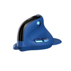 Bezprzewodowa mysz pionowa Delux M618XSD BT+2.4G RGB (niebieska) Bezprzewodowa mysz pionowa Delux M618XSD BT+2.4G RGB (niebieska)