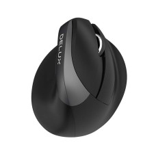 Wireless Vertical Mouse Delux M618Mini BT+2.4G RGB 4000DPI (Iron Gray) Wireless Vertical Mouse Delux M618Mini BT+2.4G RGB 4000DPI (Iron Gray)