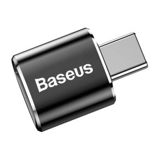 Baseus USB to USB Type-C Adapter 2.4A (Black) Baseus USB to USB Type-C Adapter 2.4A (Black)