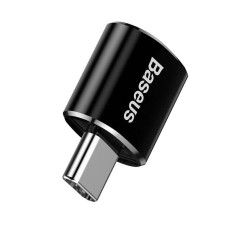 Baseus USB to USB Type-C Adapter 2.4A (Black) Baseus USB to USB Type-C Adapter 2.4A (Black)