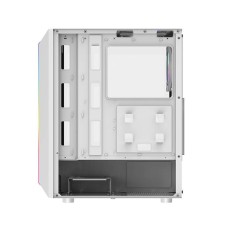 Darkflash DK151 LED computer case (white) + 3 RGB fans