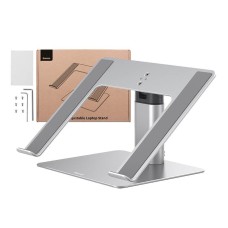 Laptop stand Baseus 11-17", adjustable (silver)