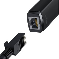 Network adapter Baseus Lite Series USB to RJ45 (black) Network adapter Baseus Lite Series USB to RJ45 (black)