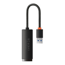 Network adapter Baseus Lite Series USB to RJ45 (black) Network adapter Baseus Lite Series USB to RJ45 (black)