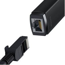 Baseus Lite Series USB to RJ45 network adapter, 100Mbps (black) Baseus Lite Series USB to RJ45 network adapter, 100Mbps (black)