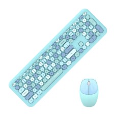 Wireless keyboard + mouse set MOFII 666 2.4G (Blue) Wireless keyboard + mouse set MOFII 666 2.4G (Blue)