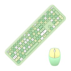 Wireless keyboard + mouse set MOFII 666 2.4G (Green) Wireless keyboard + mouse set MOFII 666 2.4G (Green)
