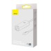 Network adapter Baseus Lite Series USB-C to RJ45 (grey)